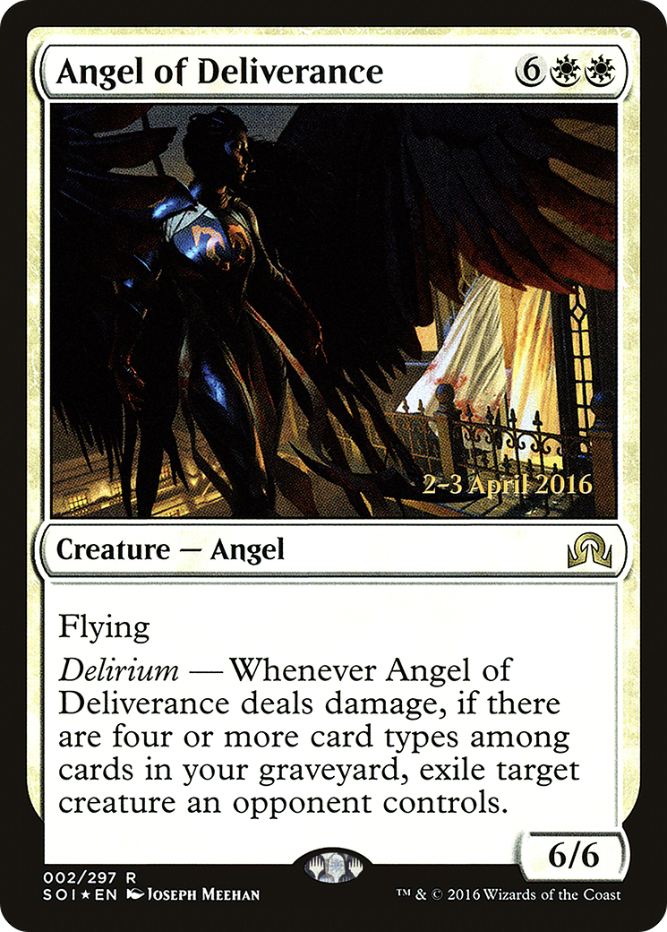 Angel of Deliverance (002) (Prerelease) - Foil