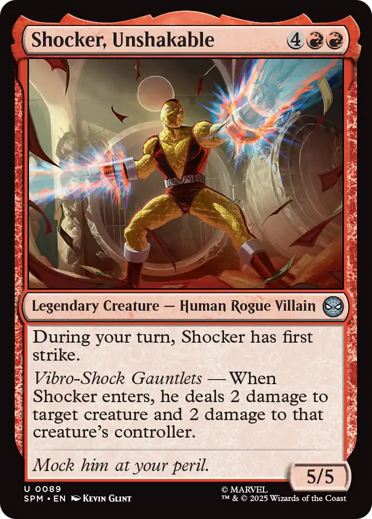 Shocker, Unshakable - Foil