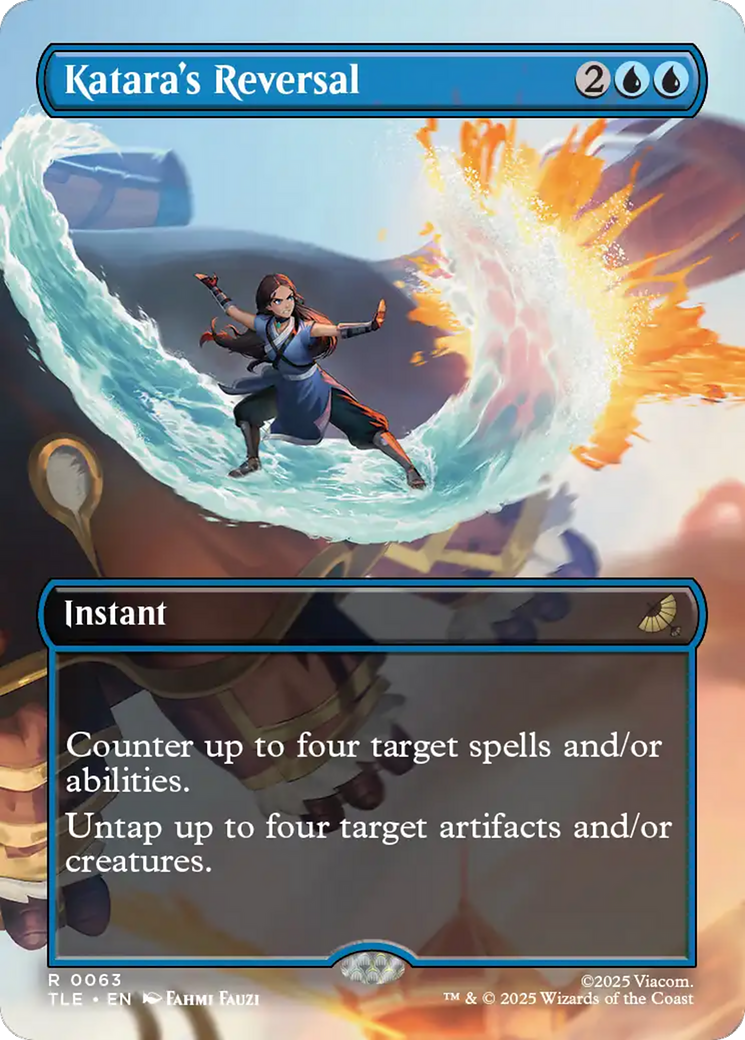 Katara's Reversal (0063) (Borderless) - Foil tle