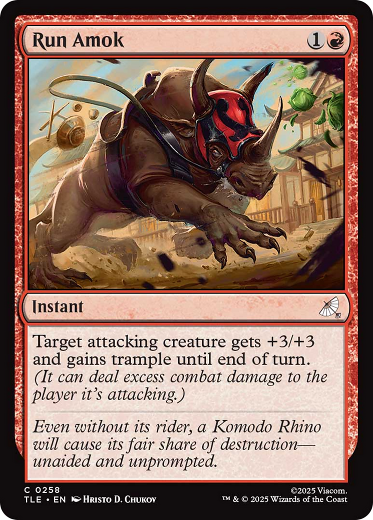 Run Amok (0258) tle