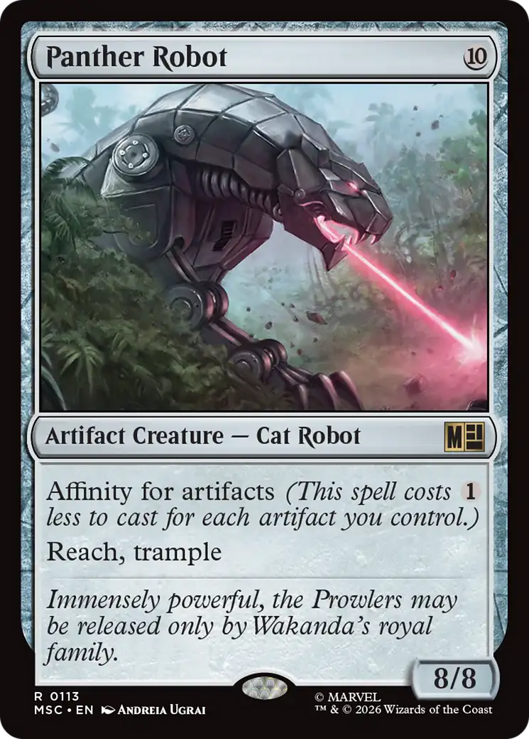Panther Robot (MSC) - Surge Foil
