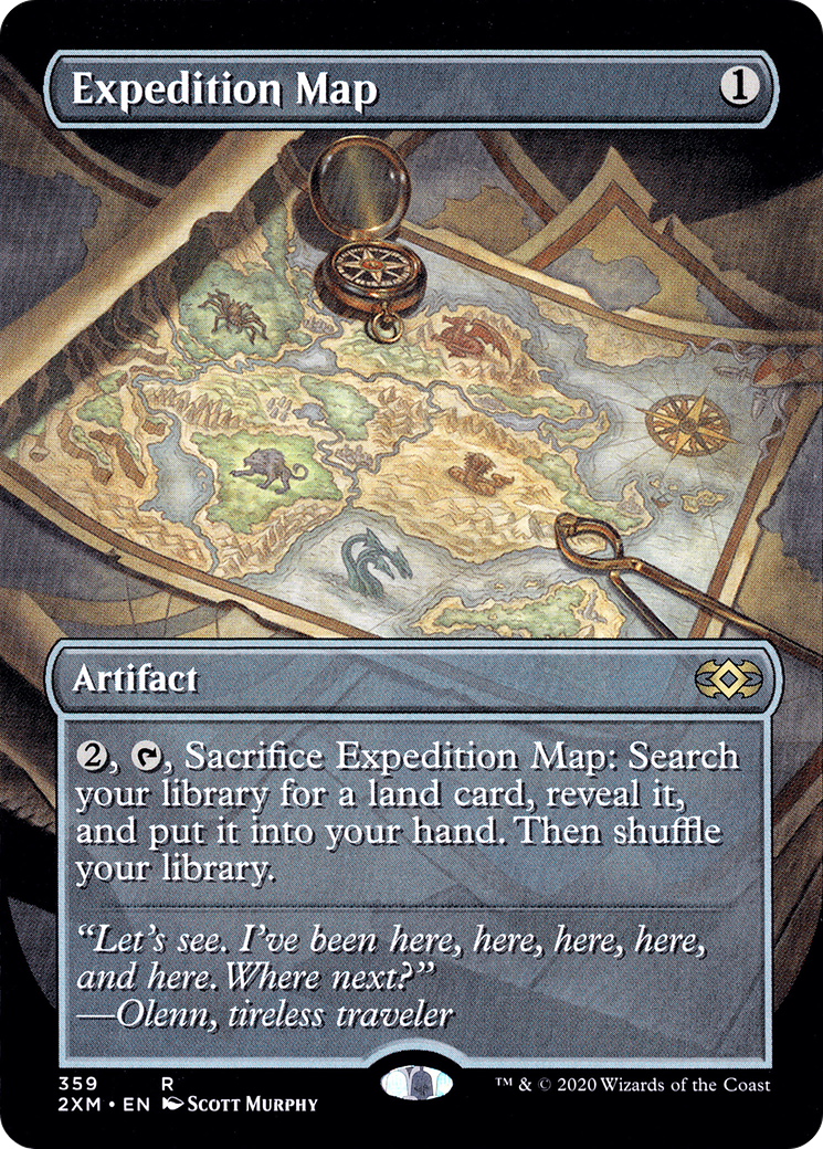 Expedition Map (359) (Borderless) - Foil