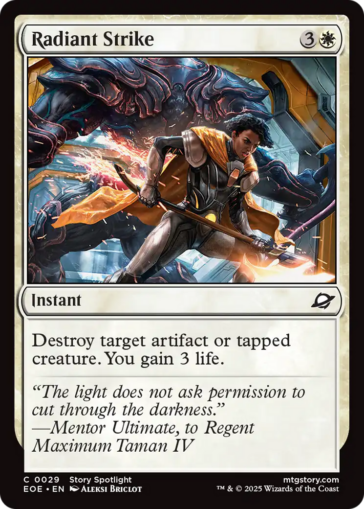 Radiant Strike - Foil