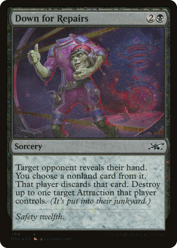 Down for Repairs (359) - Galaxy Foil