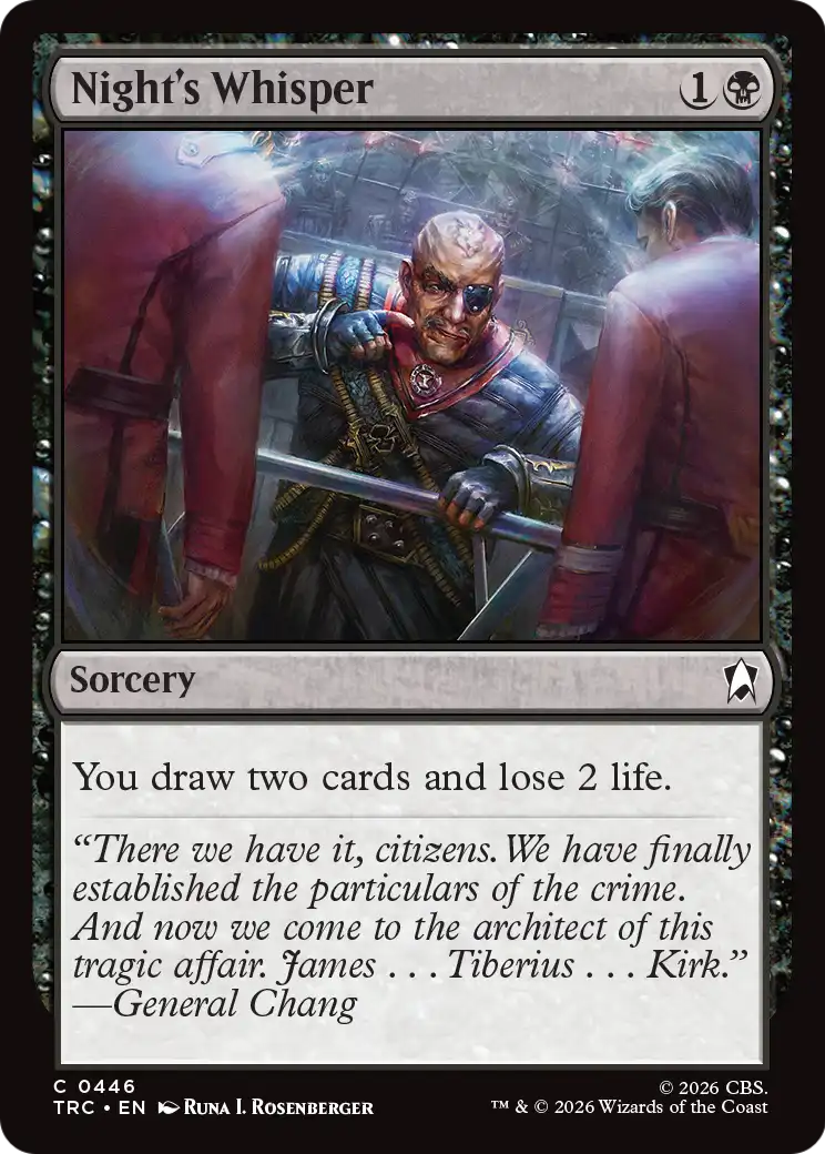 Night's Whisper (0446) (TRC) - Surge Foil