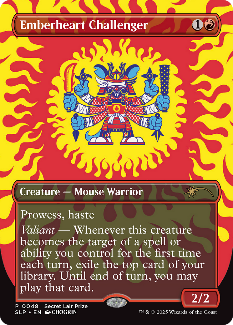 Emberheart Challenger (0048) (Borderless) (SLP)