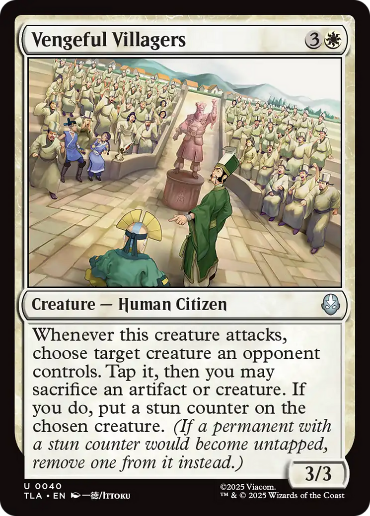 Vengeful Villagers - Foil tla