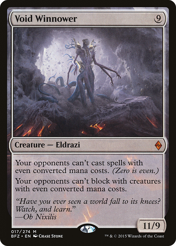 Void Winnower - Foil