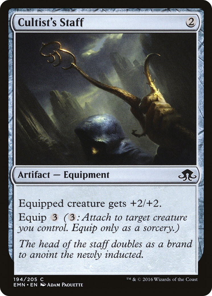 Cultist's Staff - Foil