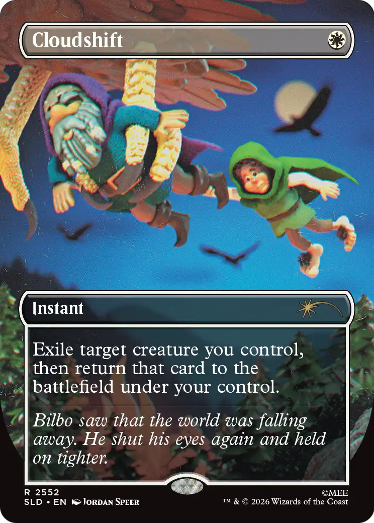 Cloudshift (2552) (Borderless) (SLD) - Foil