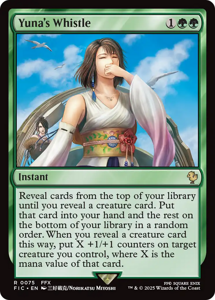 Yuna's Whistle - Surge Foil