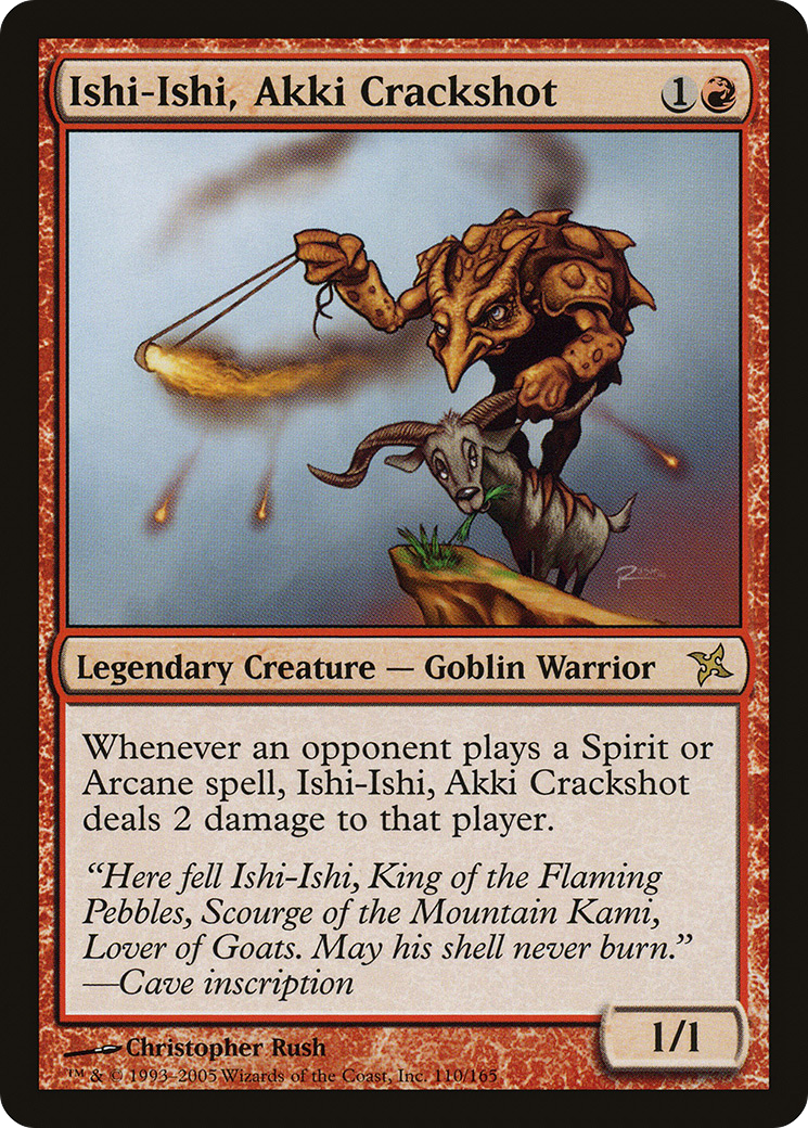 Ishi-Ishi, Akki Crackshot - Foil