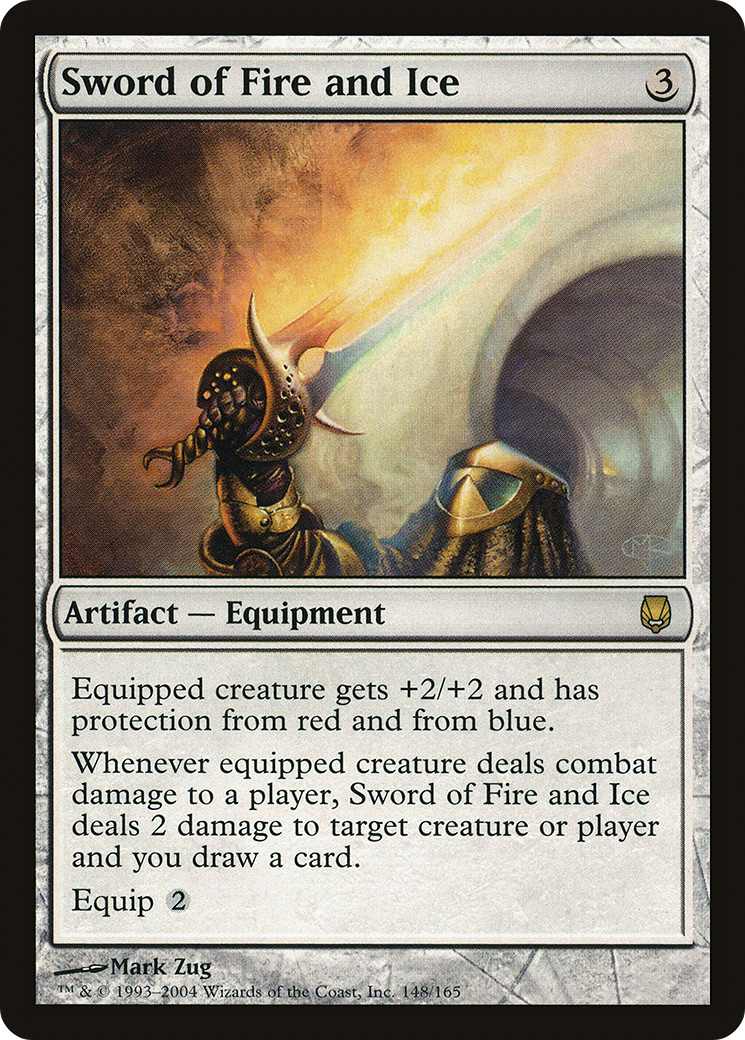 Sword of Fire and Ice (DST) - Foil – Wizard's Tower