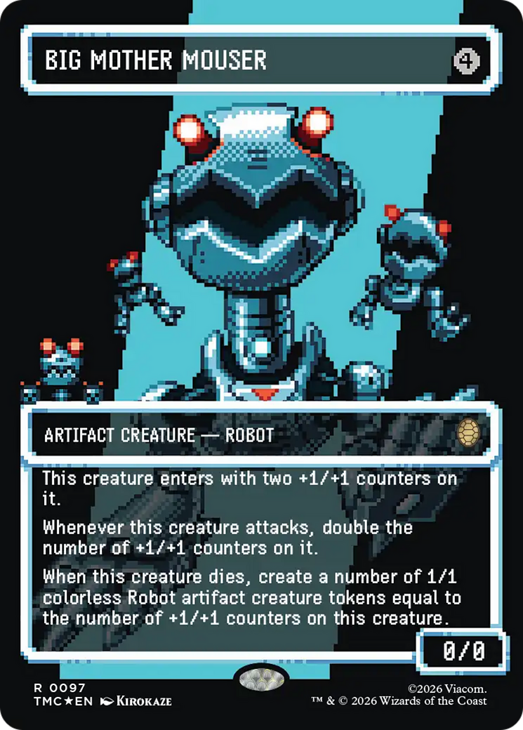 Big Mother Mouser (0097) (Borderless) (TMC) - Surge Foil