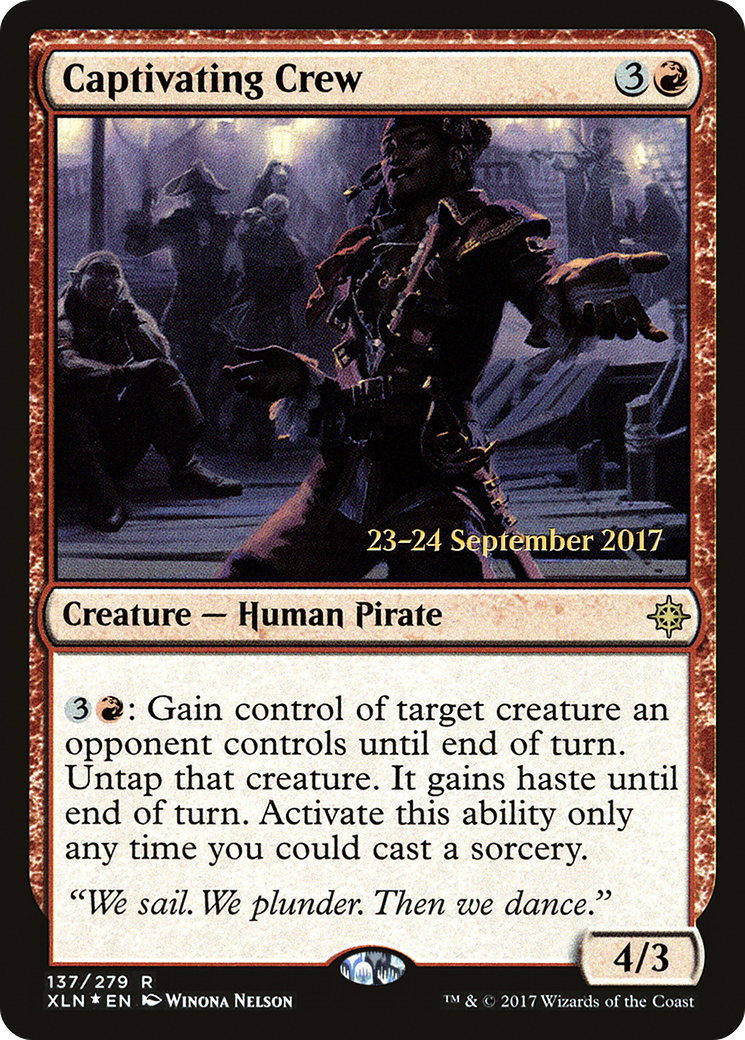 Captivating Crew (137) (Prerelease) - Foil