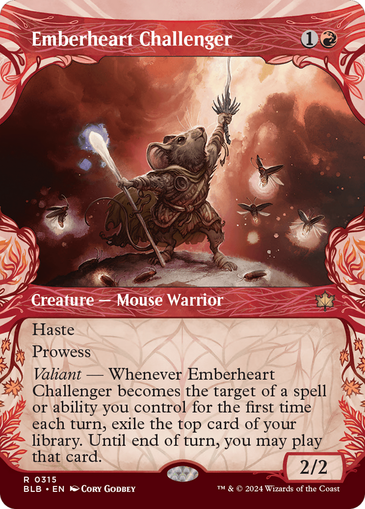 Emberheart Challenger (0315) (Showcase) - Foil