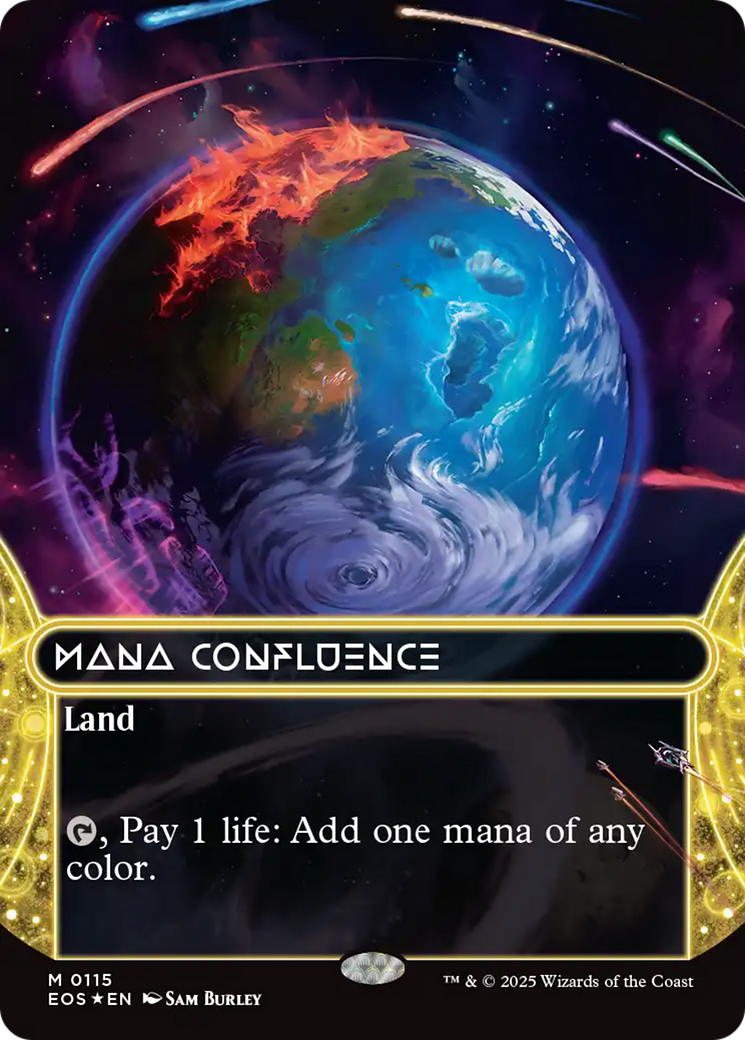 Mana Confluence (0115) (Borderless) - Galaxy Foil