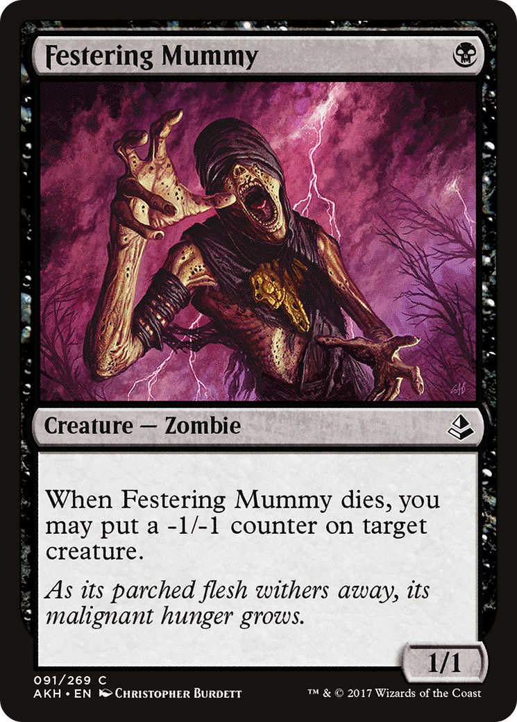 Festering Mummy - Foil