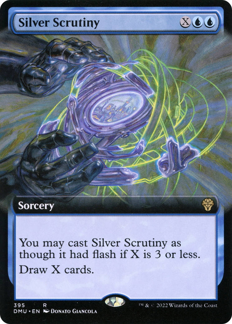 Silver Scrutiny (395) (Extended Art) - Foil