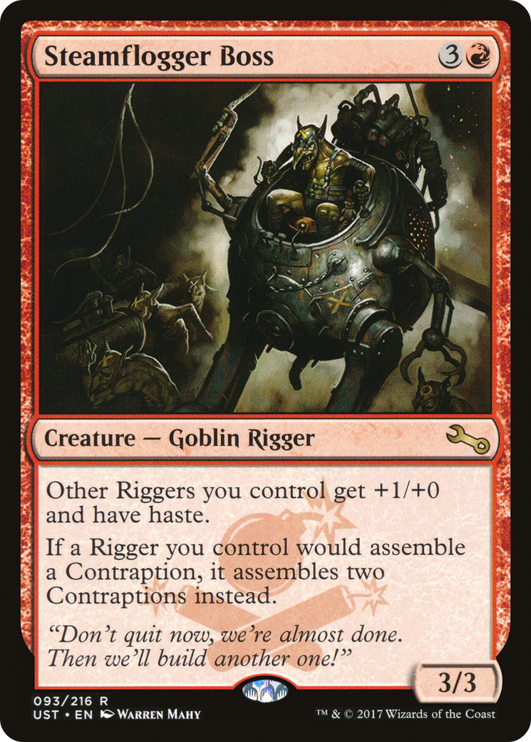 Steamflogger Boss - Foil