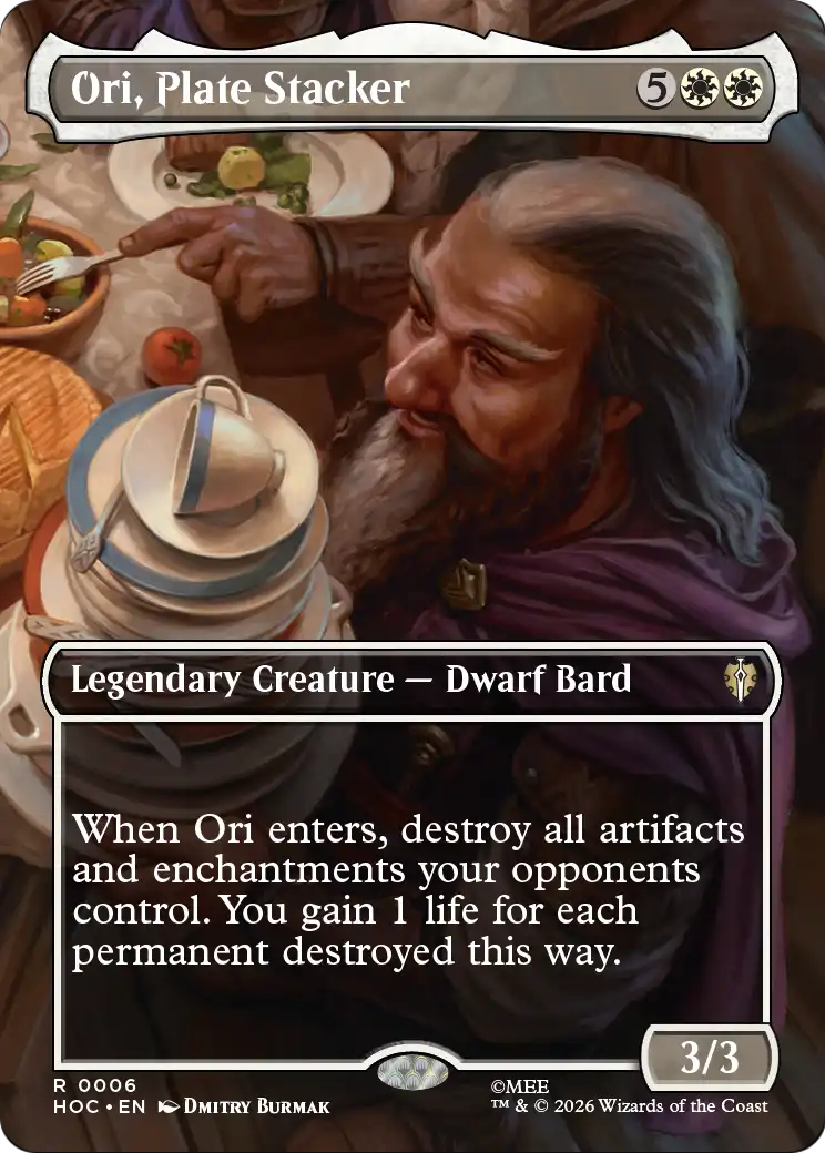 Ori, Plate Stacker (0006) (Borderless) (HOC)