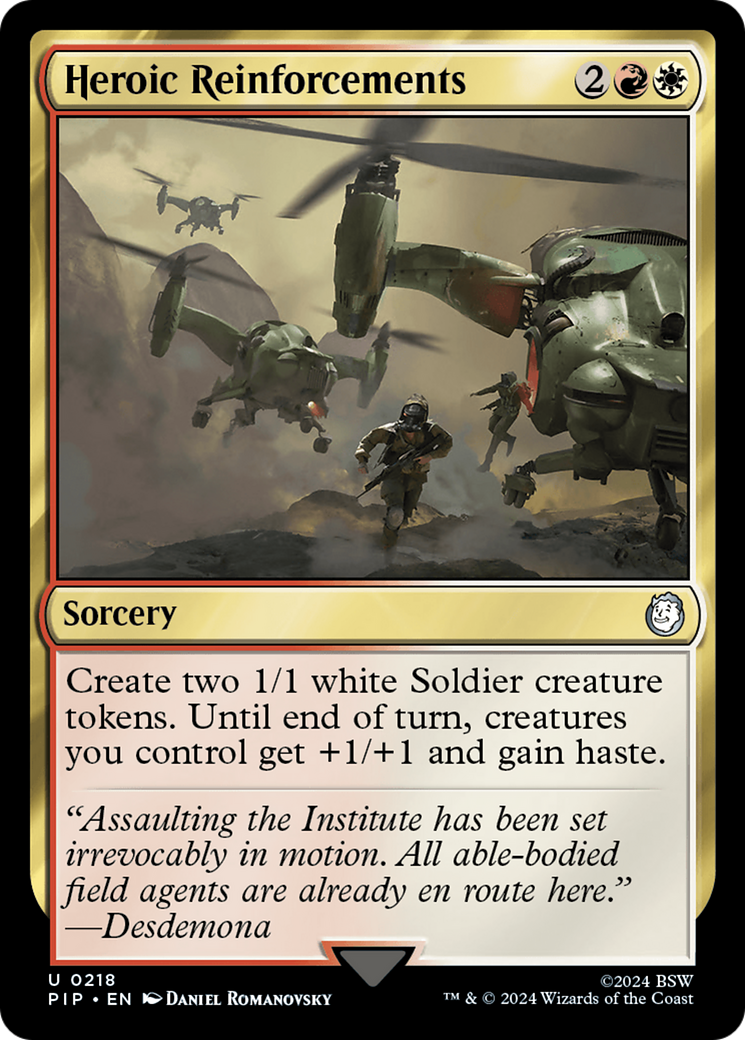 Heroic Reinforcements - Foil