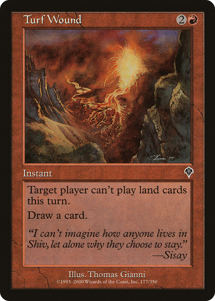 Turf Wound - Foil