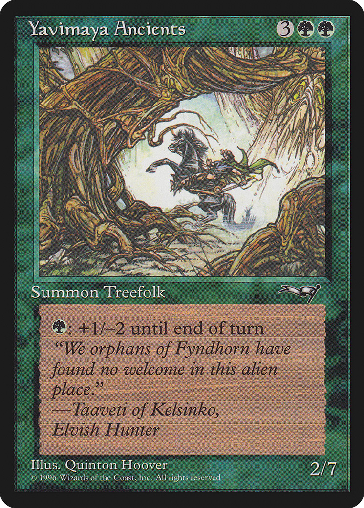 Yavimaya Ancients (No Horse)
