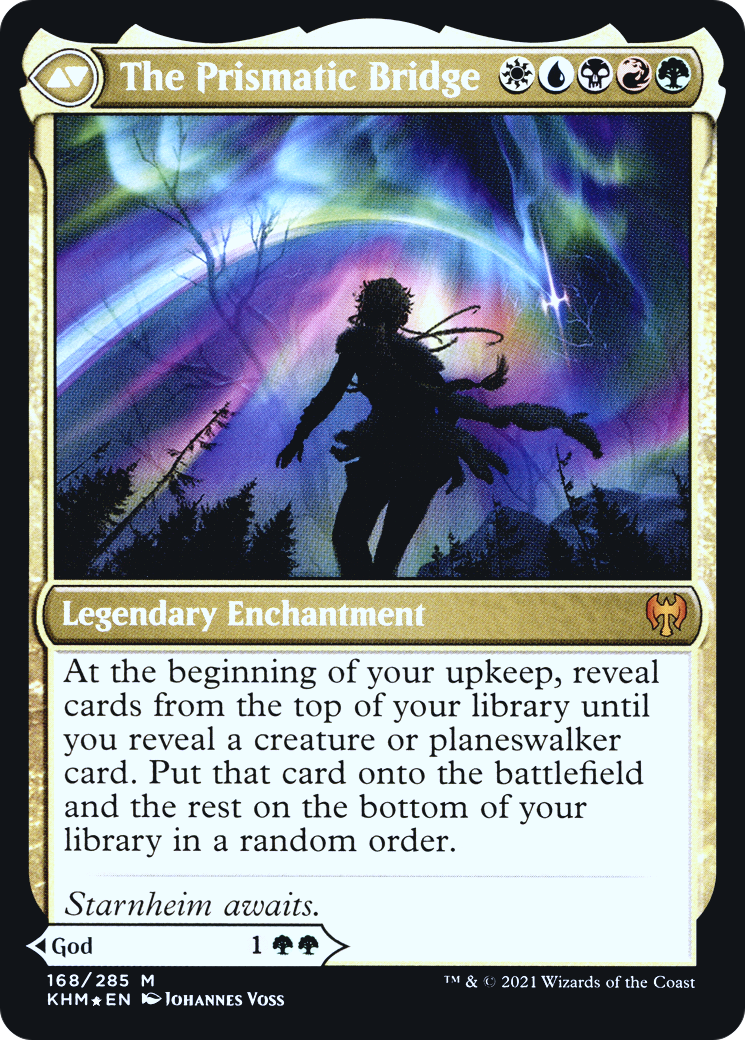 Esika, God of the Tree // The Prismatic Bridge (168) (Prerelease) (PKHM) - Foil