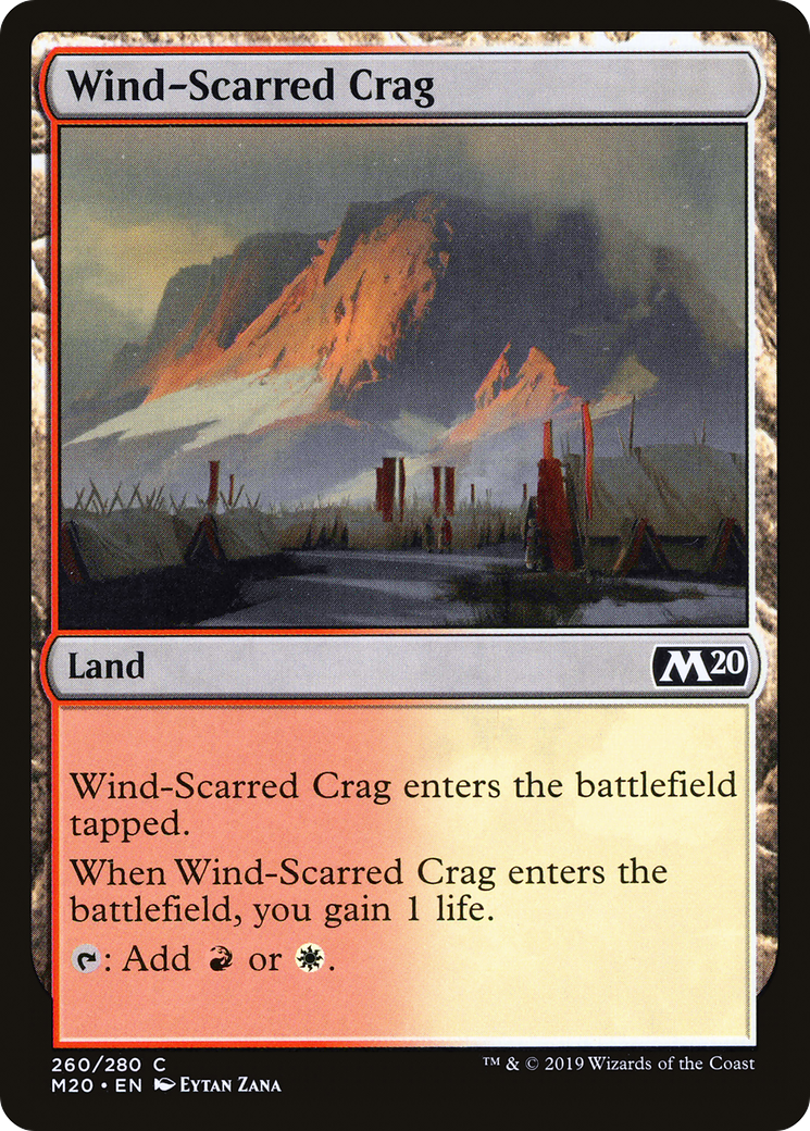 Wind-Scarred Crag - Foil
