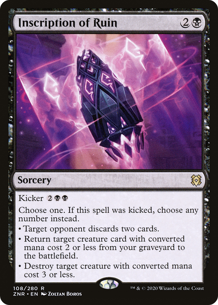 Inscription of Ruin - Foil