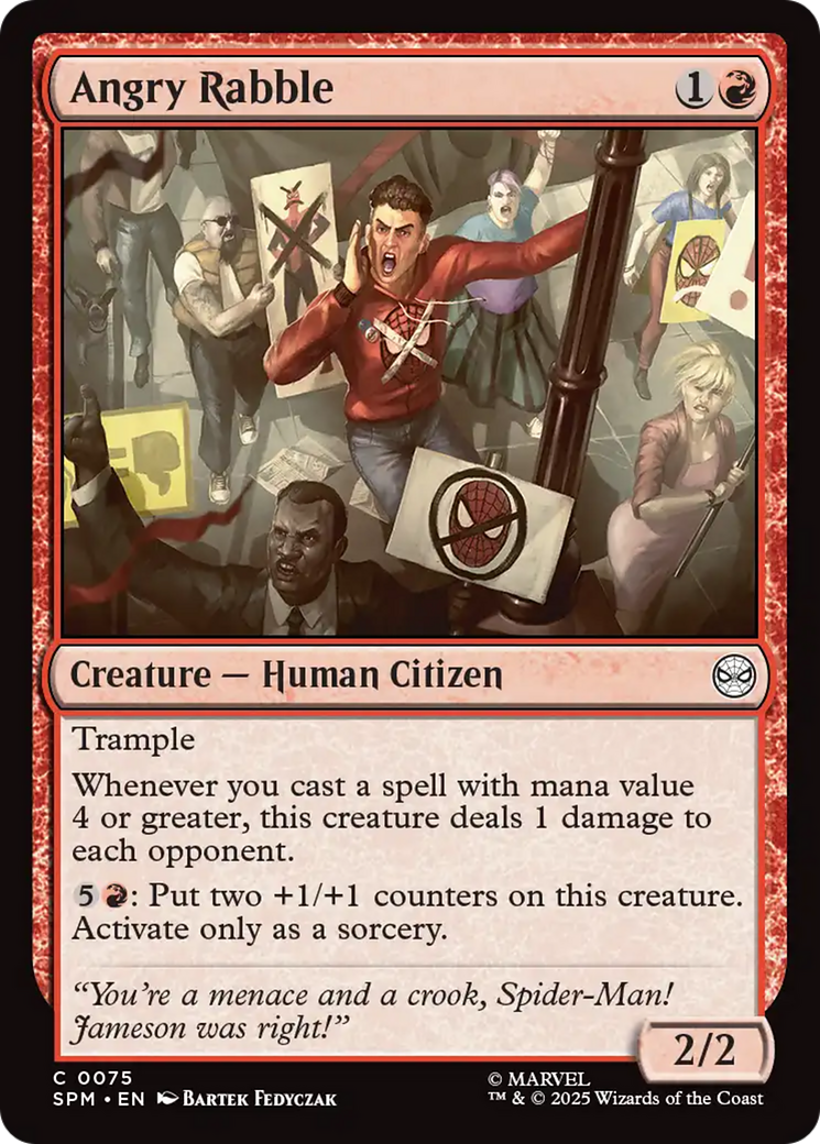 Angry Rabble - Foil