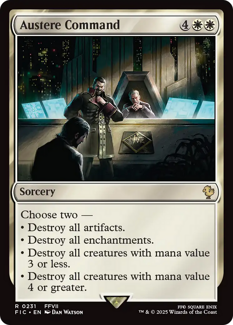 Austere Command - Surge Foil