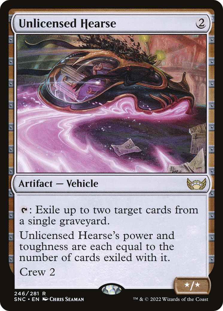 Unlicensed Hearse - Foil