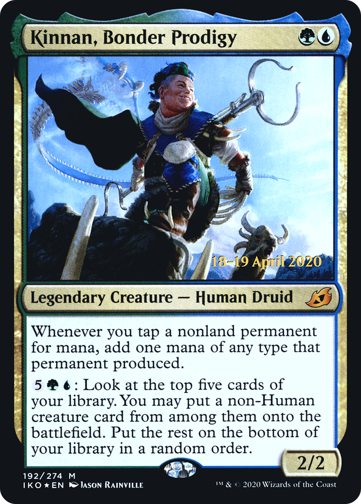 Kinnan, Bonder Prodigy (192) (Prerelease) - Foil