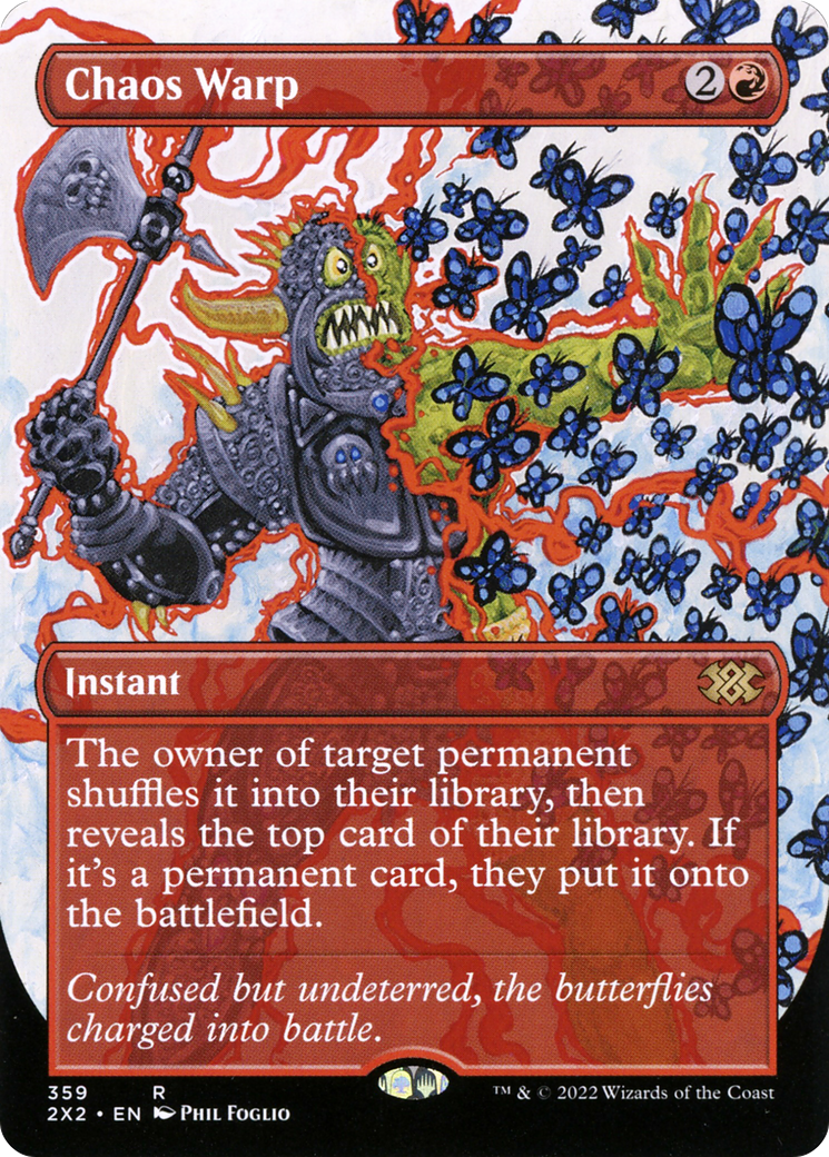 Chaos Warp (359) (Borderless) - Foil