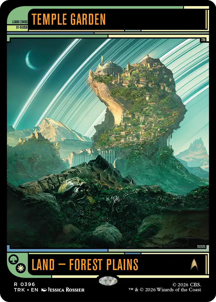 Temple Garden (0396) (Showcase) (TRK) - Foil