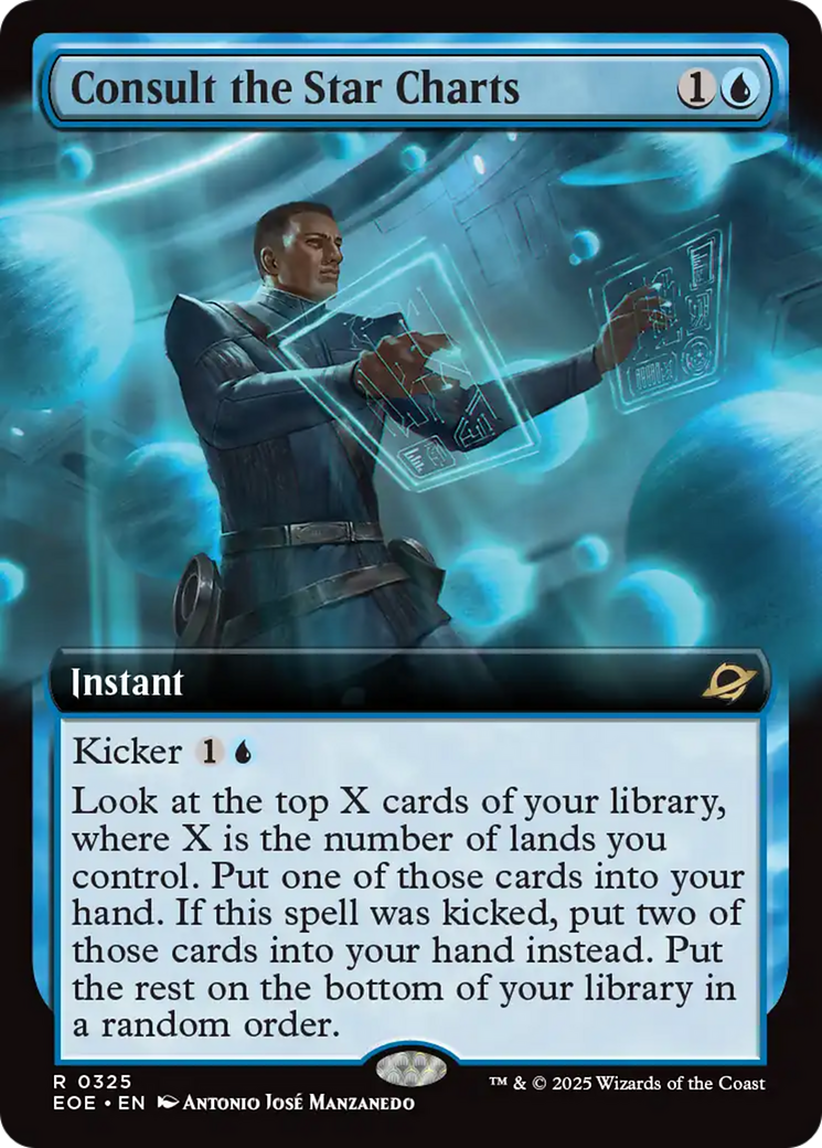 Consult the Star Charts (0325) (Extended Art) - Foil