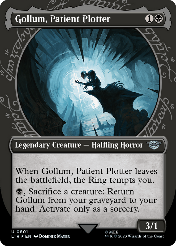 Gollum, Patient Plotter (0801) (Showcase) - Surge Foil