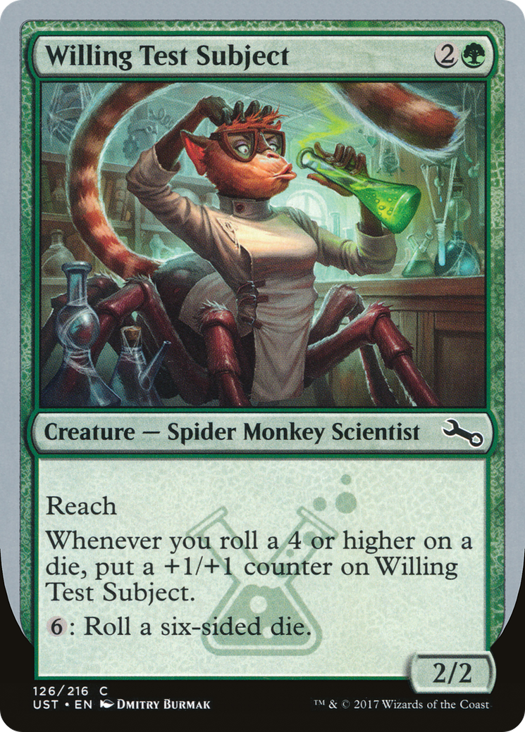 Willing Test Subject - Foil