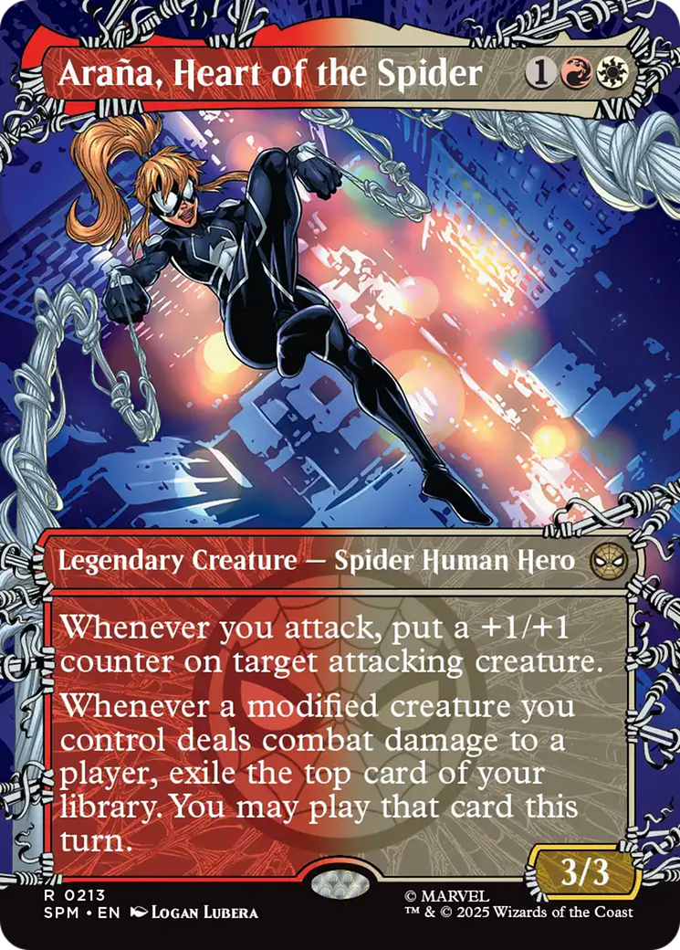 Arana, Heart of the Spider (0213) (Borderless) - Foil