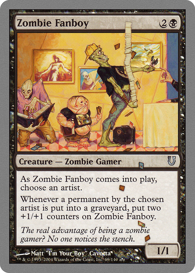Zombie Fanboy - Foil