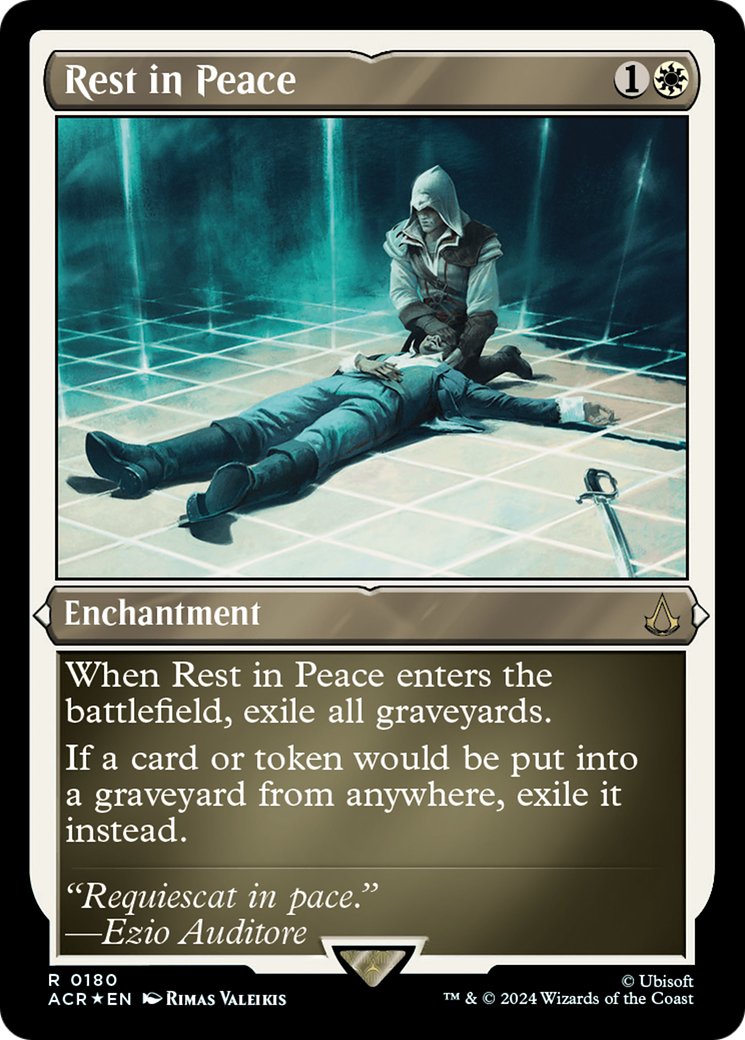 Rest in Peace (0180) - Foil Etched