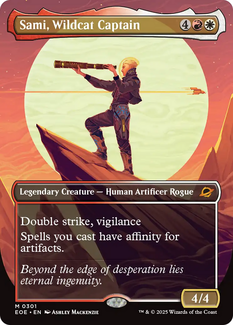 Sami, Wildcat Captain (0301) (Borderless)