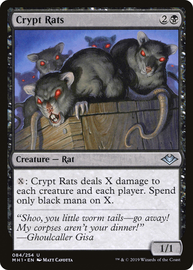 Crypt Rats - Foil