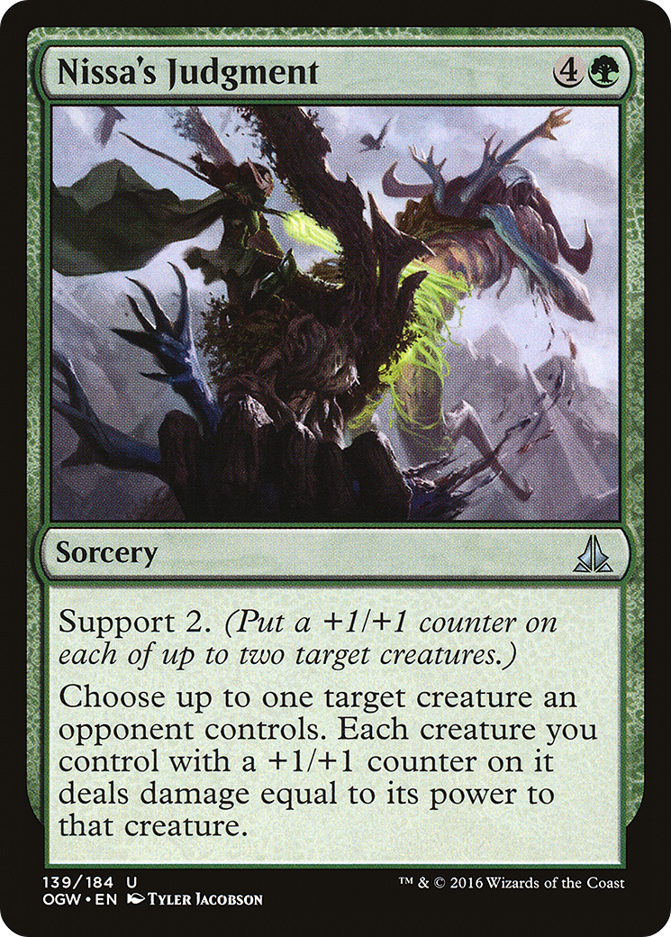 Nissa's Judgment - Foil