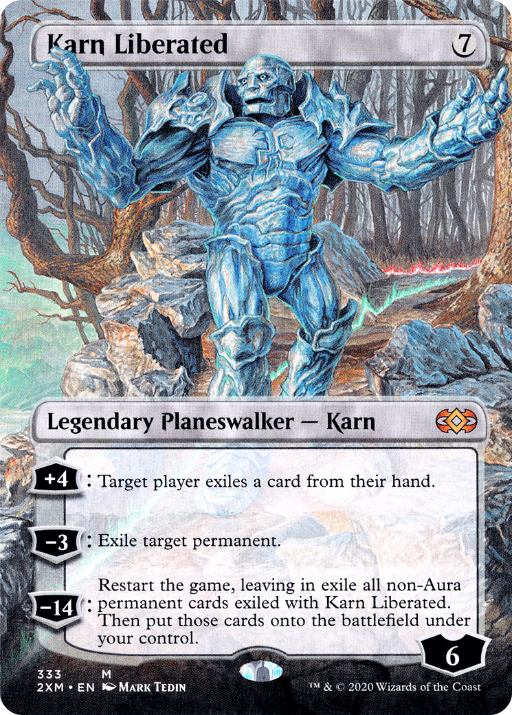 Karn Liberated (333) (Borderless) - Foil