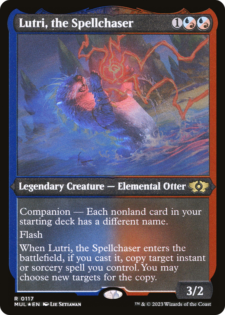 Lutri, the Spellchaser (0117) - Foil Etched