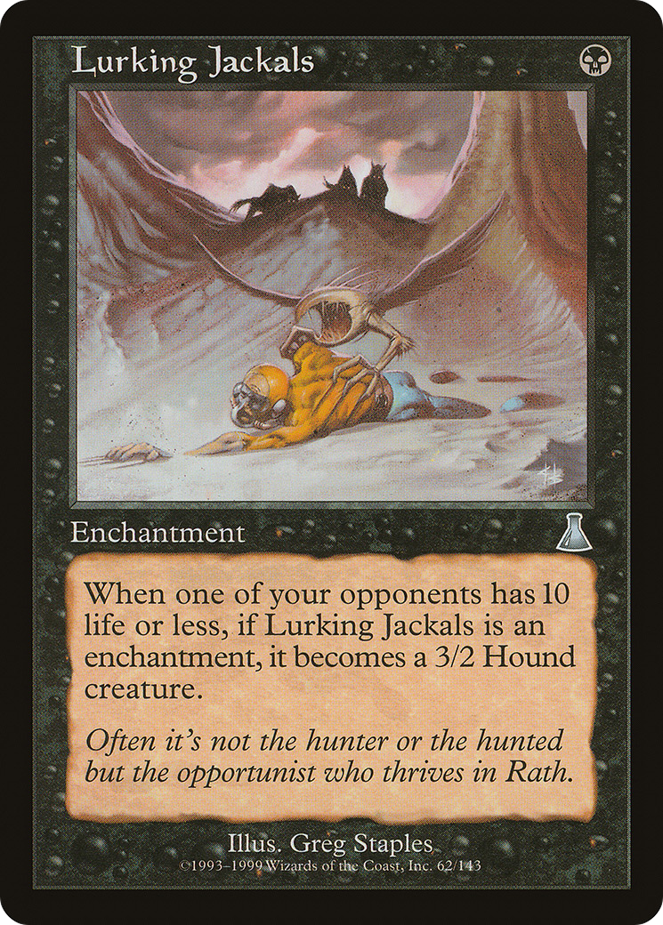 Lurking Jackals - Foil