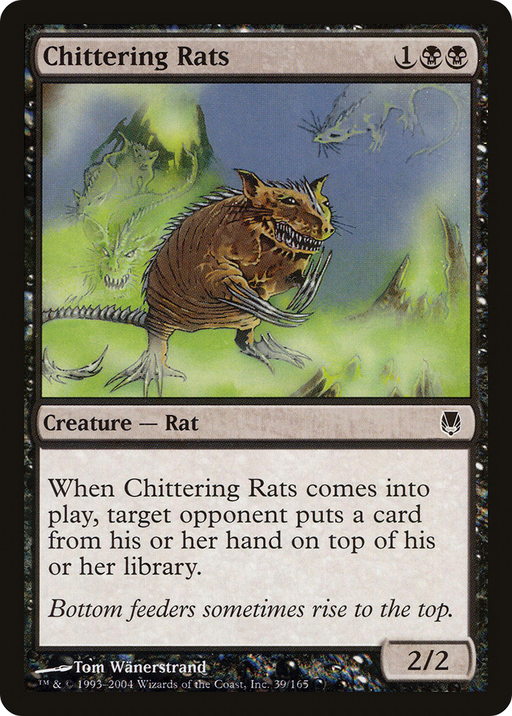 Chittering Rats - Foil